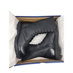 Bates Men's Paratrooper Combat Boots Leather Black EO2184 Size Mens 10 Wide